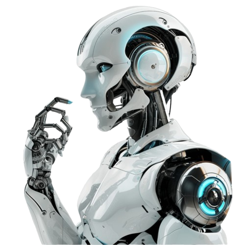 Una IA mirando a la izquierda